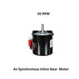 Sumit Engineering Works Ac Synchronous Inline Gear Motor - 20 RPM