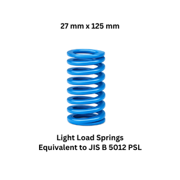Shree Ganesh Enterprises Light Load Springs Sky Blue - 27 mm x 125 mm