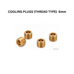 Cooling Plugs (Thread Type) - 6 mm x 10 mm