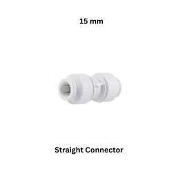 Luthra Pneumsys Straight Connector - 15 mm