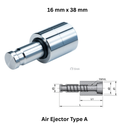 Air Ejector Type A - 16 mm x 38 mm