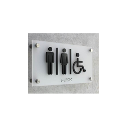 GoSafe Acrylic Braille Signage GSI-105