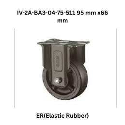 Supo ER(Elastic Rubber) Black IV-2A-BA3-04-75-511 95 mm x66 mm