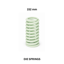 Die Springs Light Green - 152 mm