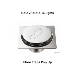 Simtex SS304 Floor Traps Pop Up Gold /R.Gold 320gms