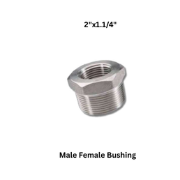 Luthra Pneumsys Male Female Bushing - 2"x1.1/4"
