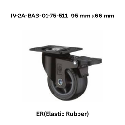 Supo ER(Elastic Rubber) Black IV-2A-BAЗ-01-75-511 95 mm x66 mm