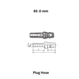 AirPipe Plug Hose -85 .0 mm