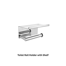 Jaquar Toilet Roll Holder with Shelf