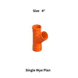 Ajay Greenline Single Wye Plan 110 mm
