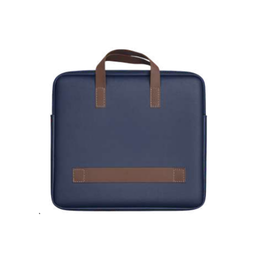 Lappy Bronze 15L Vegan Leather Laptop Bag Blue