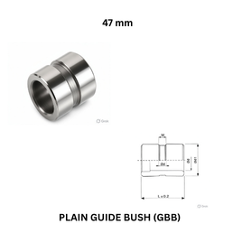 Plain Guide Bush (GBB) - 47 mm