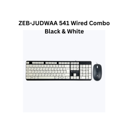 Zebronics Judwaa 541 | Wired Combo White and Black
