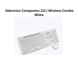 Zebronics Companion 112 | Wireless Combo White