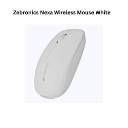Zebronics Nexa Wireless Mouse White