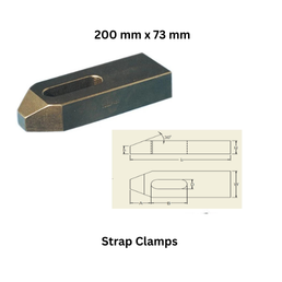 Strap Clamps - 200 mm x 73 mm