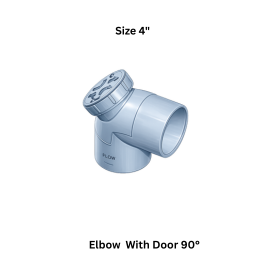 Ajay Greenline Elbow With Door 90° 110 mm