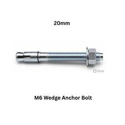 Tembo M6 Wedge Anchor Bolt – 20mm
