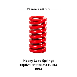 Shree Ganesh Enterprises Heavy Load springs Red - 32 mm x 44 mm