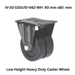 Supo Low Height Heavy Duty Caster Wheel IV J30-04-100-662 90 mm x80 mm