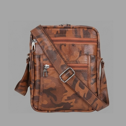 ASB 330 Leatherette Sling Bag Light Brown