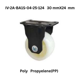 Supo Low Height Heavy Duty Caster Wheel IV-30-100x70-662-WH 90 mm x85 mm