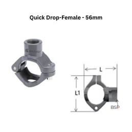 MechAir Quick Drop-Female - 56mm