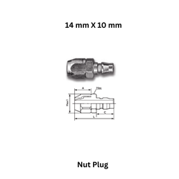 AirPipe Nut Plug - 14 mm X 10 mm