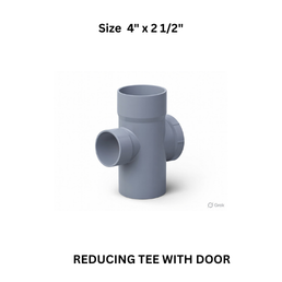 Ajay Greenline Reducing Tee With Door 110 mm x 75 mm