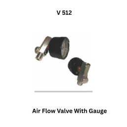 Kaymo Air Flow Valve With Gauge - V 512