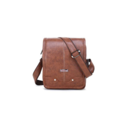 ASB 211 Leatherette Sling Bag Light Brown