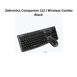Zebronics Companion 112 | Wireless Combo Black
