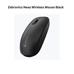 Zebronics Nexa Wireless Mouse Black