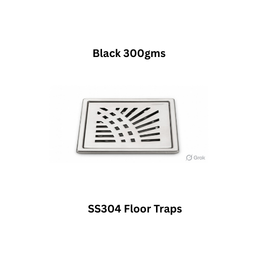 Simtex SS304 Floor Traps Black 300gms
