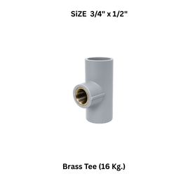 Ajay Greenline Brass Tee (16 Kg.) 25 mm x 20 mm