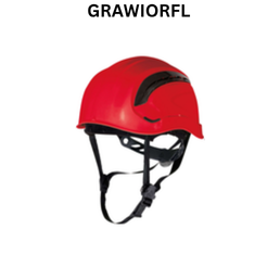 Delta Plus Granite Wind Safety Helmet - Red
