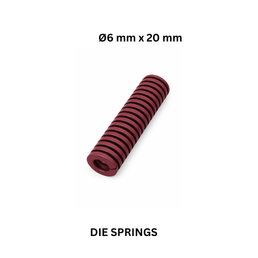 Die Springs Brown (SB) - Ø6 mm x 20 mm
