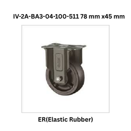 Supo ER(Elastic Rubber) Black IV-2A-BA3-04-100-511 95 mm x66 mm