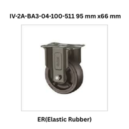 Supo ER(Elastic Rubber) Black IV-2A-BA3-04-100-511 71 mmx 45 mm