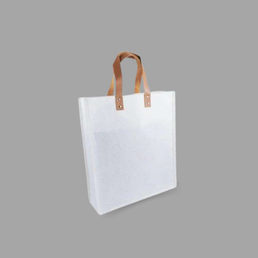 Climate Felt Bag White