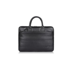 Sun 15L Vegan Leather Laptop Bag Black
