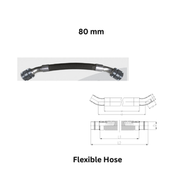 AirPipe Flexible Hose - 80 mm