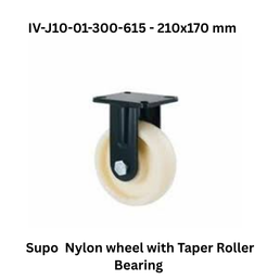 Supo Nylon wheel with Taper Roller Bearing IV-J10-01-300-615 - 210x170 mm