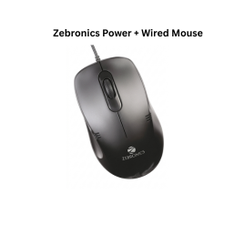 Zebronics Power + Wired Mouse