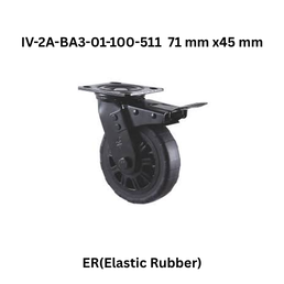 Supo ER(Elastic Rubber) Black IV-2A-BA3-01-100-511 8.6 mm