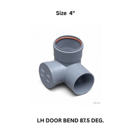 Ajay Greenline LH Door Bend 87.5° 90 mm