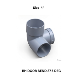 Ajay Greenline RH Door Bend 87.5° 90 mm