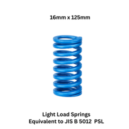 Shree Ganesh Enterprises Lightest Loaded Springs Sky Blue - 16 mm x 125 mm