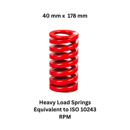 Shree Ganesh Enterprises Heavy Load springs Red - 40 mm x 178 mm