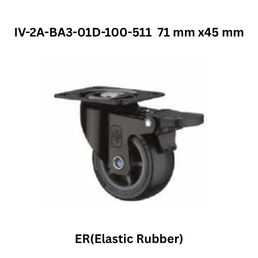 Supo ER(Elastic Rubber) Black IV-2A-BA3-01D-100-511 8.6 mm